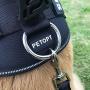 PET OPT Service Dog Vest Harness with Handle Classic Black No Pull Gentle,Adjustable Dog Vest Reflective Easy for Walking Training