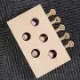 BeesClover Wooden 5 Mouse Holes Scratch Bite Resistant Interactive Toy for Pet Cat Mouse pet Gift BeesClover Wooden 5 Mouse Holes Scratch Bite Resistant Interactive Toy for Pet Cat Mouse pet Gift