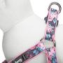 Blueberry Pet 7 Patterns Soft & Comfy Flower Print Neoprene Padded Dog Harnesses