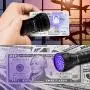 Black Light UV Flashlight,Mini 395nm 21 LED Blacklight Detector for Cat/Dog Urine, Pet Stains and Bed Bug Matching with Pet Odor Eliminator[Batteries Included]