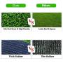 Artificial Grass, Professional Dog Grass Mat, Potty Training Rug and Replacement Artificial Grass Turf, Large Turf Outdoor Rug Patio Lawn Decoration, Easy To Clean with Drainage Holes（32inch x 48inch）