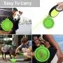 Flexzion Collapsible Dog Bowl Set of 1/2/4 Pack - 12oz Large Food Grade Silicone Foldable Expandable Pop Up Cup Dish Portable Travel Feeder Container for Pet Cat Food Water Feeding with Carabiner Clip Flexzion Collapsible Dog Bowl Set of 1/2/4 Pack - 12oz Large Food Grade Silicone Foldable Expandable Pop Up Cup Dish Portable Travel Feeder Container for Pet Cat Food Water Feeding with Carabiner Clip