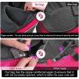 WOYYHO Pet Dog Sling Carrier Breathable Mesh Adjustable Strap Travel Sling Bag Carrier for Dogs Cats Bunny