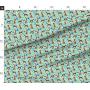 Spoonflower Fabric - Boxer Dog Toys Cute Dogs Best Pet Pets Portrait Printed on Denim Fabric by The Yard - Bottomweight Apparel Home Decor Upholstery