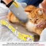 SunGrow Scratcher Toy for Cats Meow Scratch Board with a Curved Wave Design - Satisfy Your kittys Natural Scratching Instinct - Save Your Furniture - Made of Environmental Friendly Material