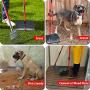 X-TECOKIT Larger Pooper Scooper - Durable & Sturdy Rake, Spade, Tray Set with Long Handle Great for Large Small and Multi Dogs - Poop Scoop No Bend Down Easy to Use for Yard Grass Gravel Dirt
