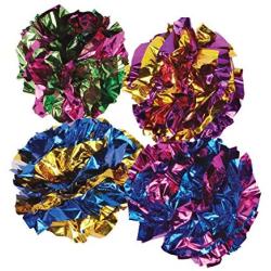 Zanies Giant Mylar Balls Cat Toys, 16-Piece Canisters