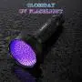 UV Black Light Flashlight,100 LED UV Flashlights, Super Bright Ultraviolet Flashlight Professional Blacklight Pet Urine Detector for Dog/Cat,Hunting Scorpions