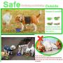 Finding Laurel Collapsible Dog Bowls, 2 Pack Collapsible Slow Feeder Dog Bowls for Travel Hiking, Anti-Gulping Foldable Pet Dish Maze Dog Bowl Colapsable Dog Water Bowl with Carabiner,(350ml,12oz)