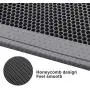 Pieviev Cat Litter Mat Anti-Tracking Litter Mat, Multiple Size Honeycomb Double Layer Waterproof Urine Proof Trapping Mat for Litter Boxes, Large Size Easy Clean Scatter Control (Scoop Included) Pieviev Cat Litter Mat Anti-Tracking Litter Mat, Multiple Size Honeycomb Double Layer Waterproof Urine Proof Trapping Mat for Litter Boxes, Large Size Easy Clean Scatter Control (Scoop Included)