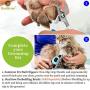 SunGrow Pet Nail Clipper for Paw Grooming, 4 Inches, Switch Lock to Avert Overcutting, Professional Grooming, Non-Slip Handle, Comfortable to Use