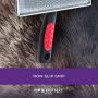 Ryans Pet Supplies Paw Brothers Flat Slicker Brush for Dogs, Stainless Steel Pins, 4.5 x 2 inches, Large
