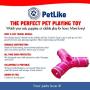 PetLike 3 Way Cat Tunnel for Indoor Cats Collapsible Pop-up Pet Tube Peek Hole Hideaway Play Toys for Cats with Ball