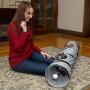 PetLike Cat Tunnel for Indoor Cats Collapsible Pop-up Pet Tube Peek Hole Hideaway Play Toys for Cats with Ball Cat Interactive Toys