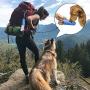 Hestarpet Dog Water Bottle for Walking, Leak Proof Portable Water Bottle with Bowl Dispenser, Pets Outdoor Drinking Water Bottle for Travelling, Hiking or Camping