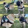 Hellopet Dog Harness No-Pull Reflective Adjustable Outdoor Pet Vest Oxford Fabirc for Small Medium Large Dogs