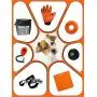 Puppy Starter Kit - Puppy Supplies, Accessories. 23 pc Kit for Puppies has Feeding Bowls, Lick Mat, Training Aids, Leash, Collar, Toys, Potty Training Bells & More for New Girl Puppies