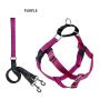 2 Hounds Design Freedom No Pull Dog Harness | Adjustable Gentle Comfortable Control for Easy Dog Walking |for Small Medium and Large Dogs | Made in USA | Leash Included