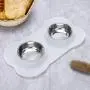 Hubulk Pet Dog Bowls 2 Stainless Steel Dog Bowl with No Spill Non-Skid Silicone Mat + Pet Food Scoop Water and Food Feeder Bowls for Feeding Small Medium Large Dogs Cats Puppies Hubulk Pet Dog Bowls 2 Stainless Steel Dog Bowl with No Spill Non-Skid Silicone Mat + Pet Food Scoop Water and Food Feeder Bowls for Feeding Small Medium Large Dogs Cats Puppies