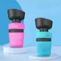 Pet Water Bottle for Dogs,Dog Travel Water Bottle,Upgraded 2 in 1 Drinking Cup Dispenser for Pets,with 2 Collapsible Bowls,Leakproof Foldable Food Bowl for Outdoor Travel Walking Hiking BPA Free Pet Water Bottle for Dogs,Dog Travel Water Bottle,Upgraded 2 in 1 Drinking Cup Dispenser for Pets,with 2 Collapsible Bowls,Leakproof Foldable Food Bowl for Outdoor Travel Walking Hiking BPA Free