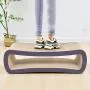 New  Jumbo Cat Scratcher Lounge. 39 x 12.5 x 12.5 inches (lwh) [Superior Cardboard & Construction, Significantly outlasts Cheaper alternatives]