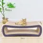 New  Jumbo Cat Scratcher Lounge. 39 x 12.5 x 12.5 inches (lwh) [Superior Cardboard & Construction, Significantly outlasts Cheaper alternatives]